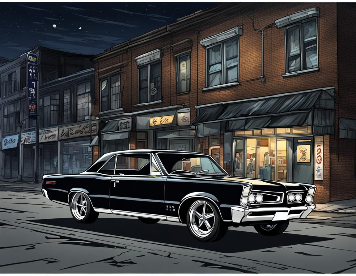 Pontiac GTO in Decline Town