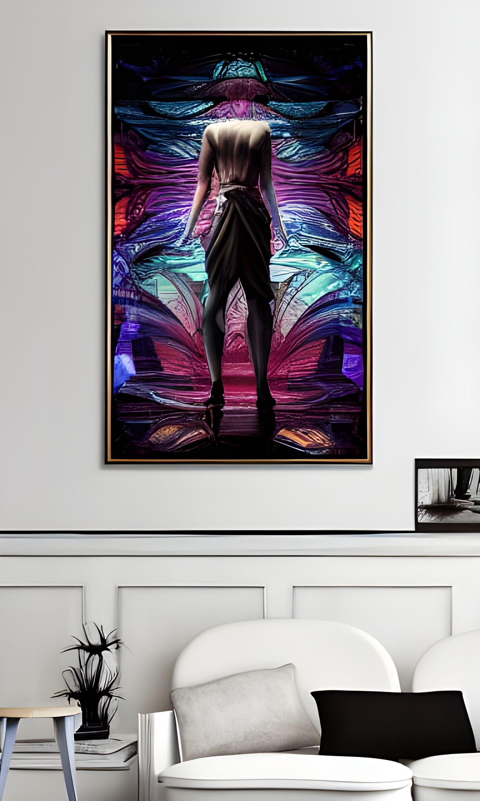 Broken Souls Create Beauty: Modern Abstract Art