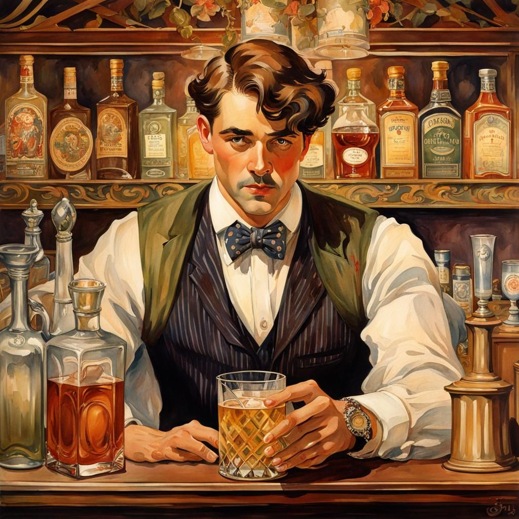 Bartender  by @Leviosa