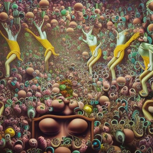 Invasion of the Faceless Jee Young Lee (prompt)