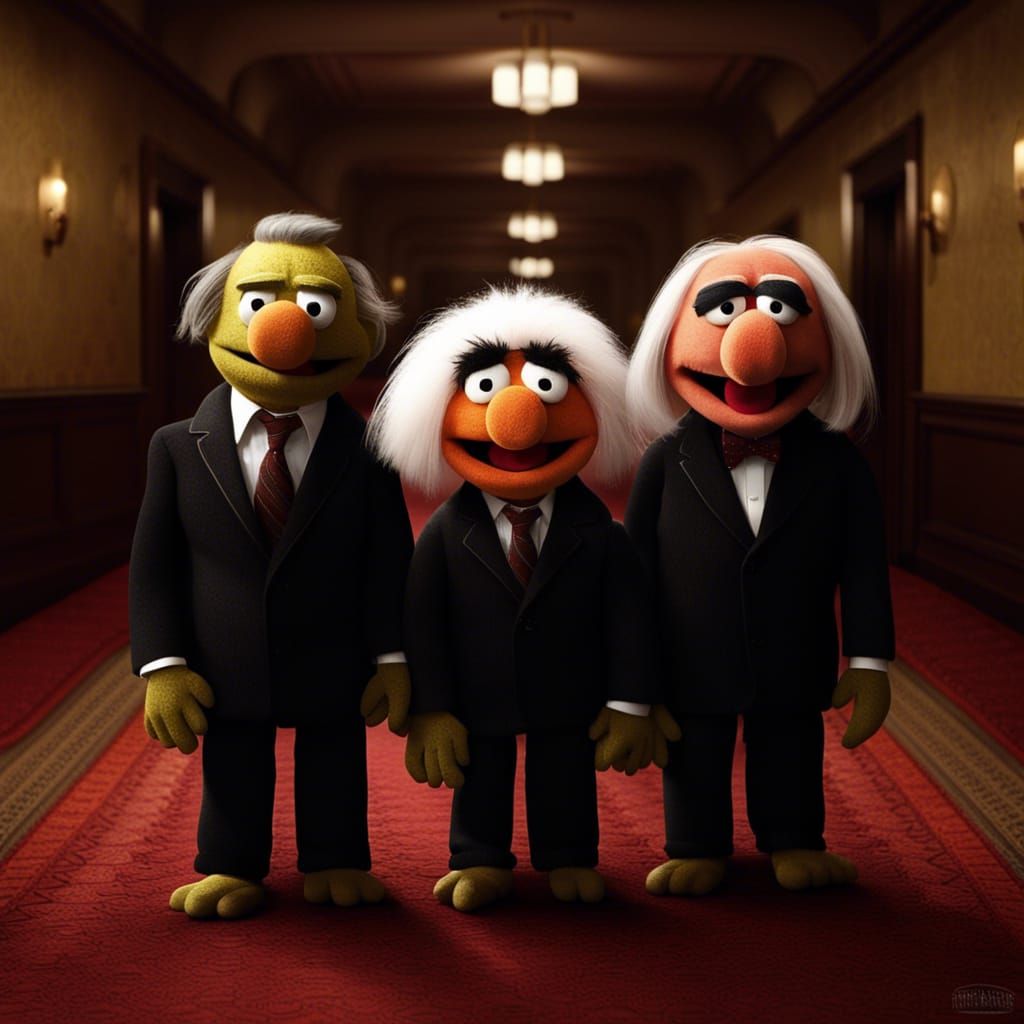 Muppets in the movie The Shining. - AI Generated Artwork - NightCafe ...