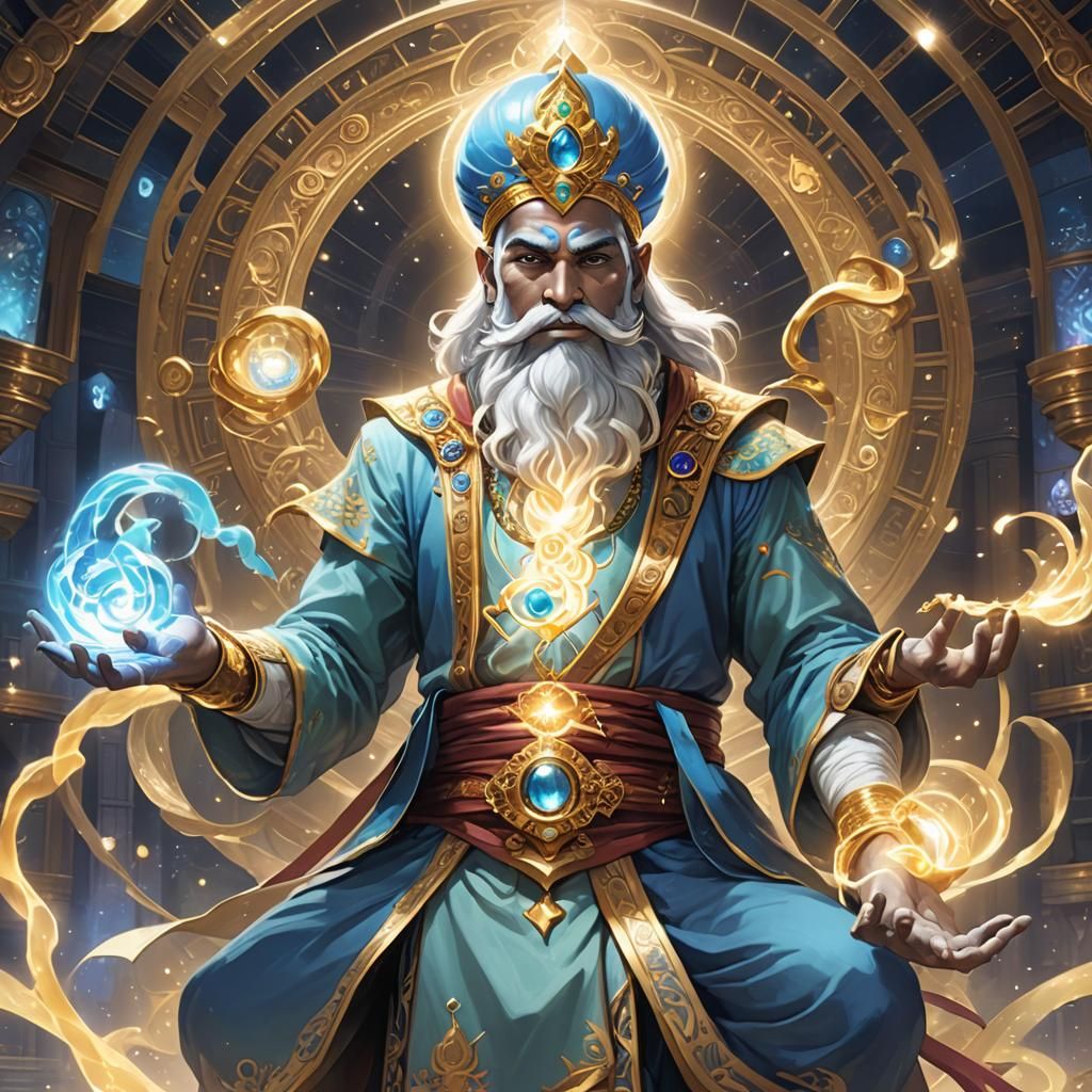 Light Genie of infinite wisdom