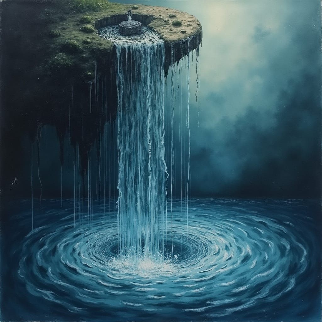 Tears in the waterfall 