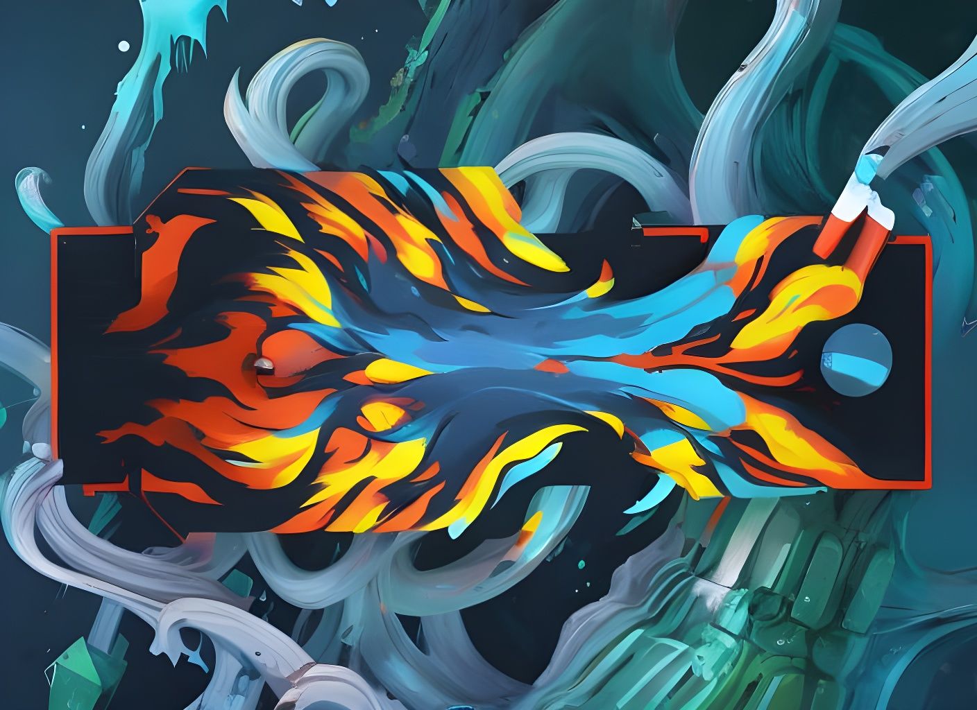 Gallery:  Surreal abstract psy illusion street art 19jan23
