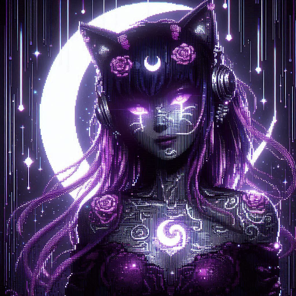 Her soul glows in the moonlight