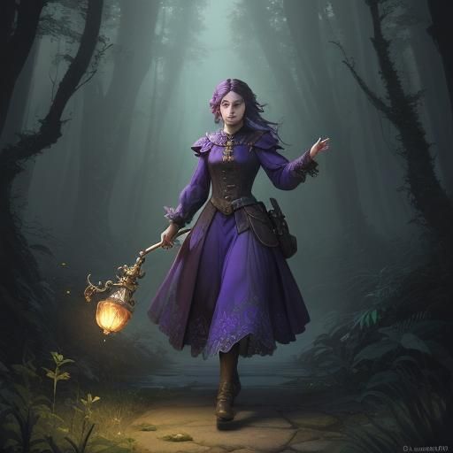 Once upon a time, in a realm where magic danced freely among...