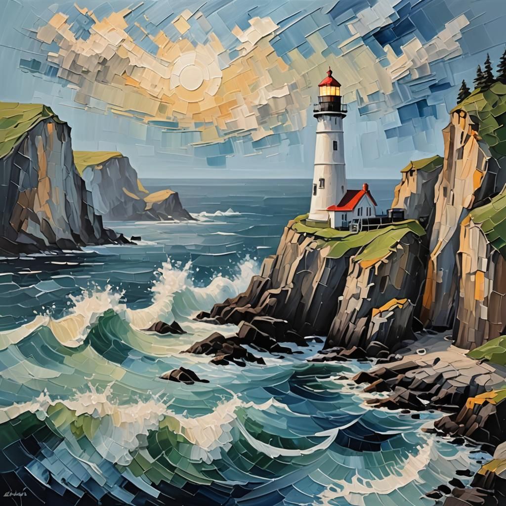 THE LIGHTHOUSE - AI Generated Artwork - NightCafe Creator