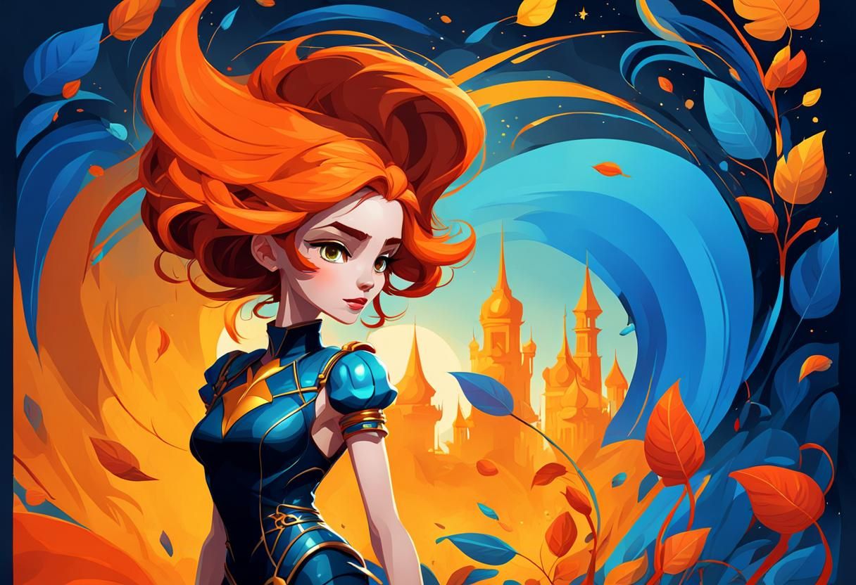 character design with beautiful shapely and female styles,.