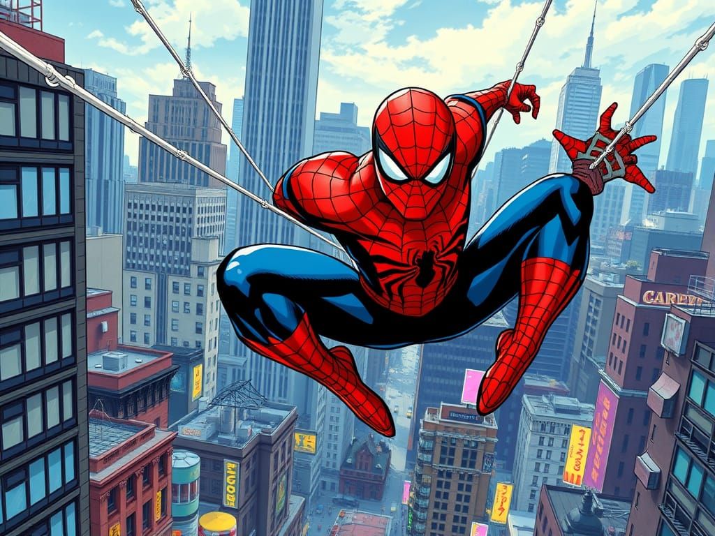 AI FAIL! Your Friendly Neighborhood Spider-Man, Marvel's new animated series. The image shows Spider-man ...  by @Renato Dantas