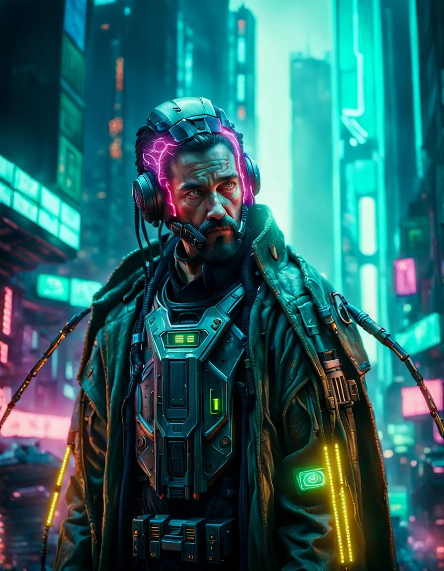 The Mission at Cyberpunk Futuristic Dystopian World - AI Generated ...