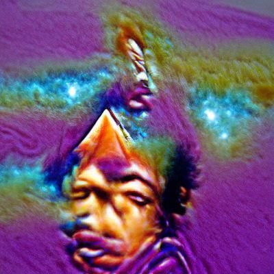 Jimi Hendrix thinking about Euclidean Space