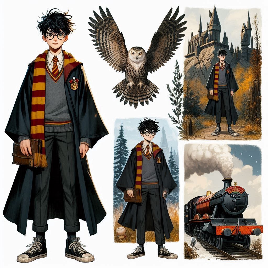 Harry Potter Character Design