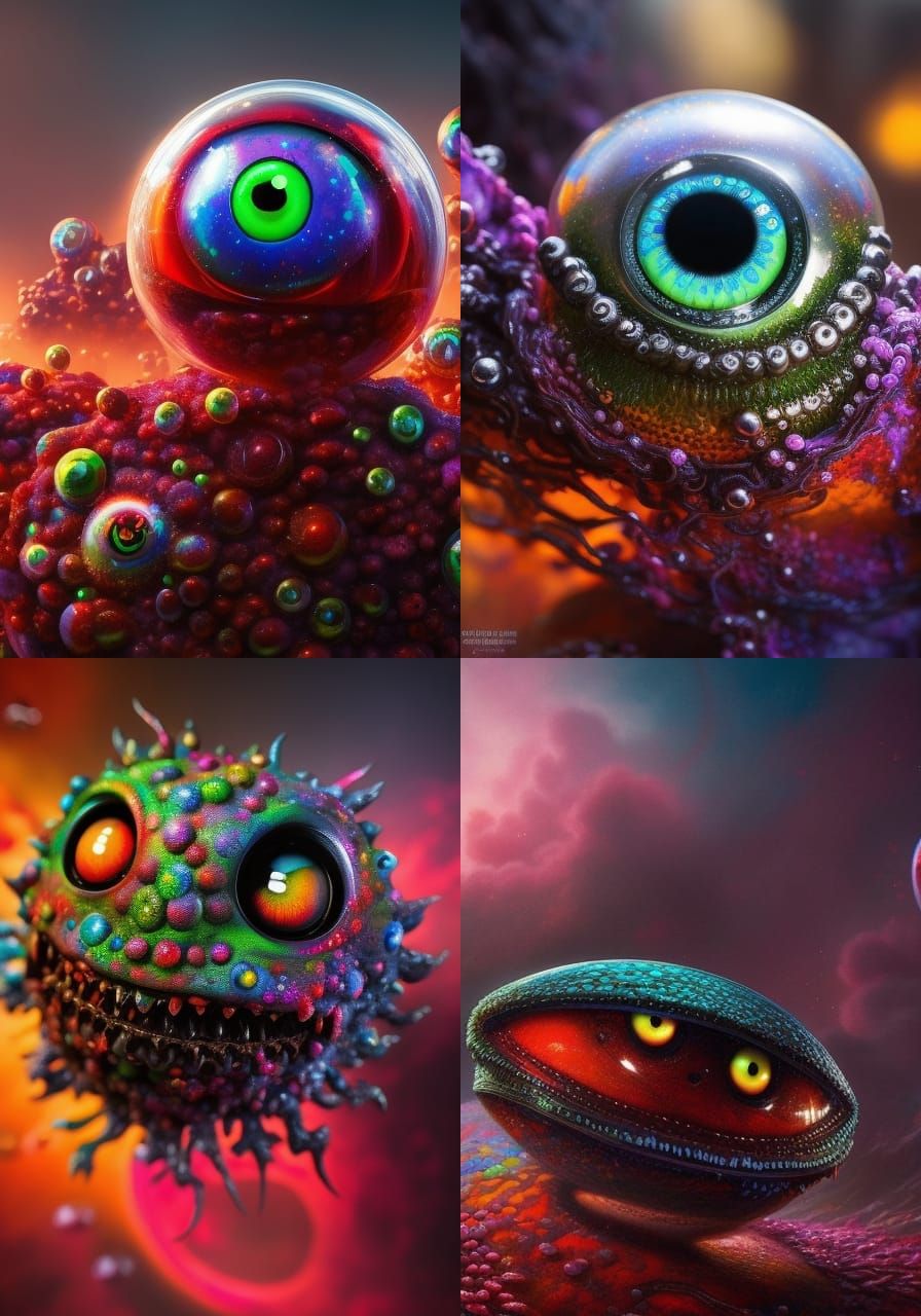 💙🔸️💜Candyland Goo Monsters💜🔸️💙