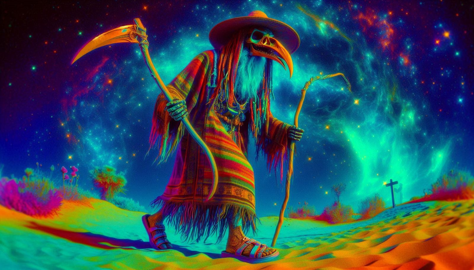 hippy werewolf beachcomber pariah messiah