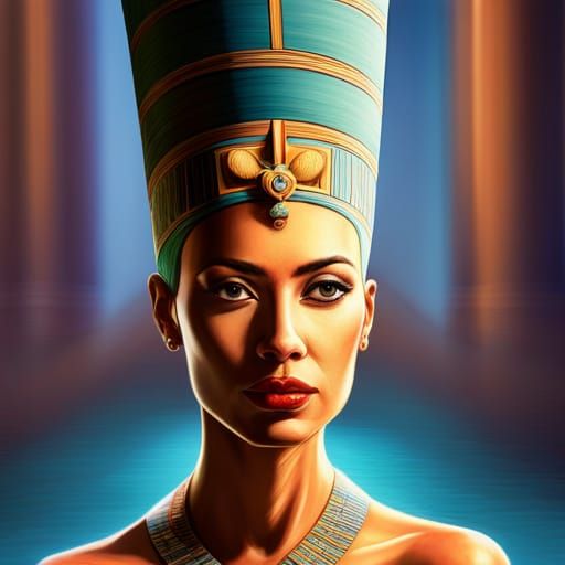 Nefertiti - AI Generated Artwork - NightCafe Creator