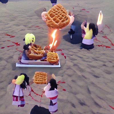 ritual waffle sacrifice