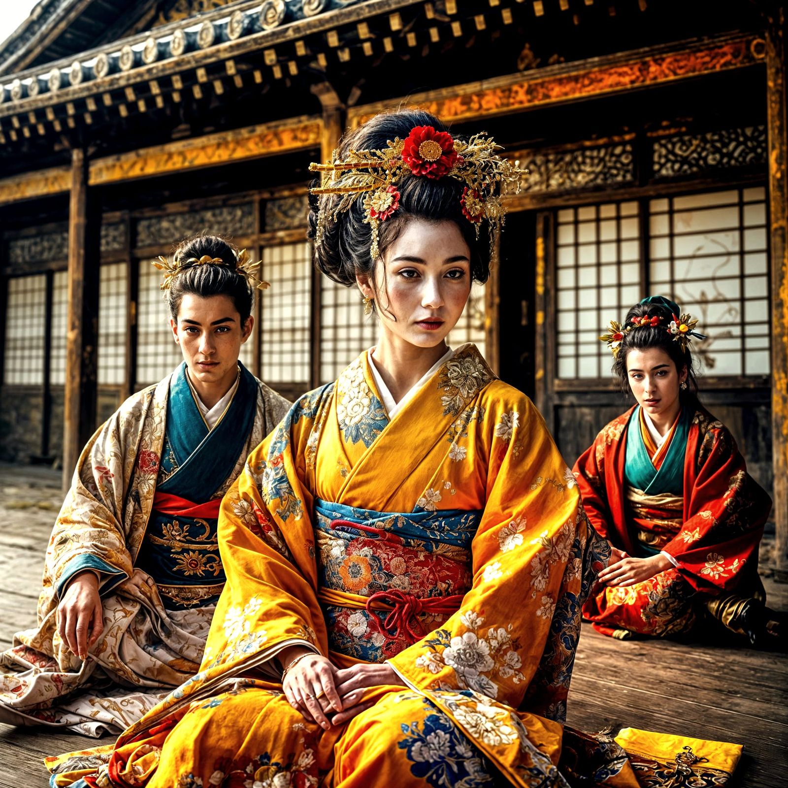 the country where almond and cherry trees blossom