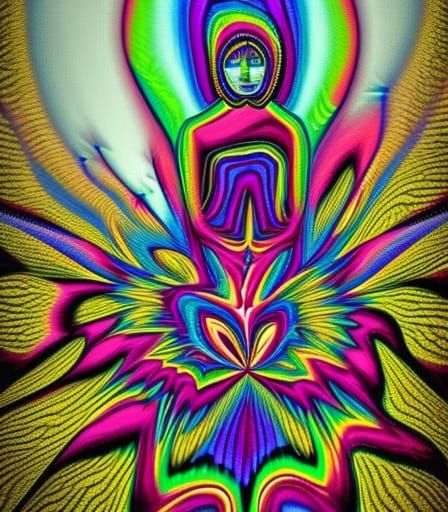 Psydelic Art Poster - AI Generated Artwork - NightCafe Creator