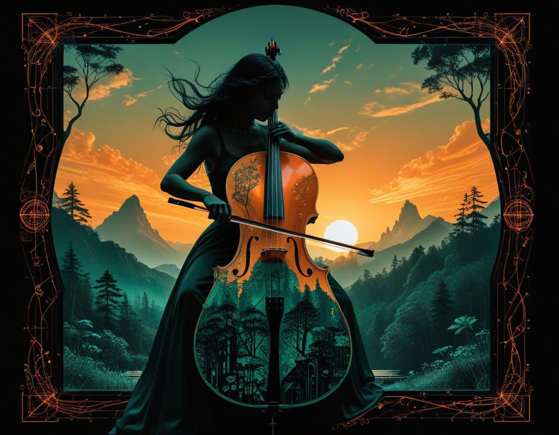 Harmony of Nature and Music  by @Keyser_Soeze