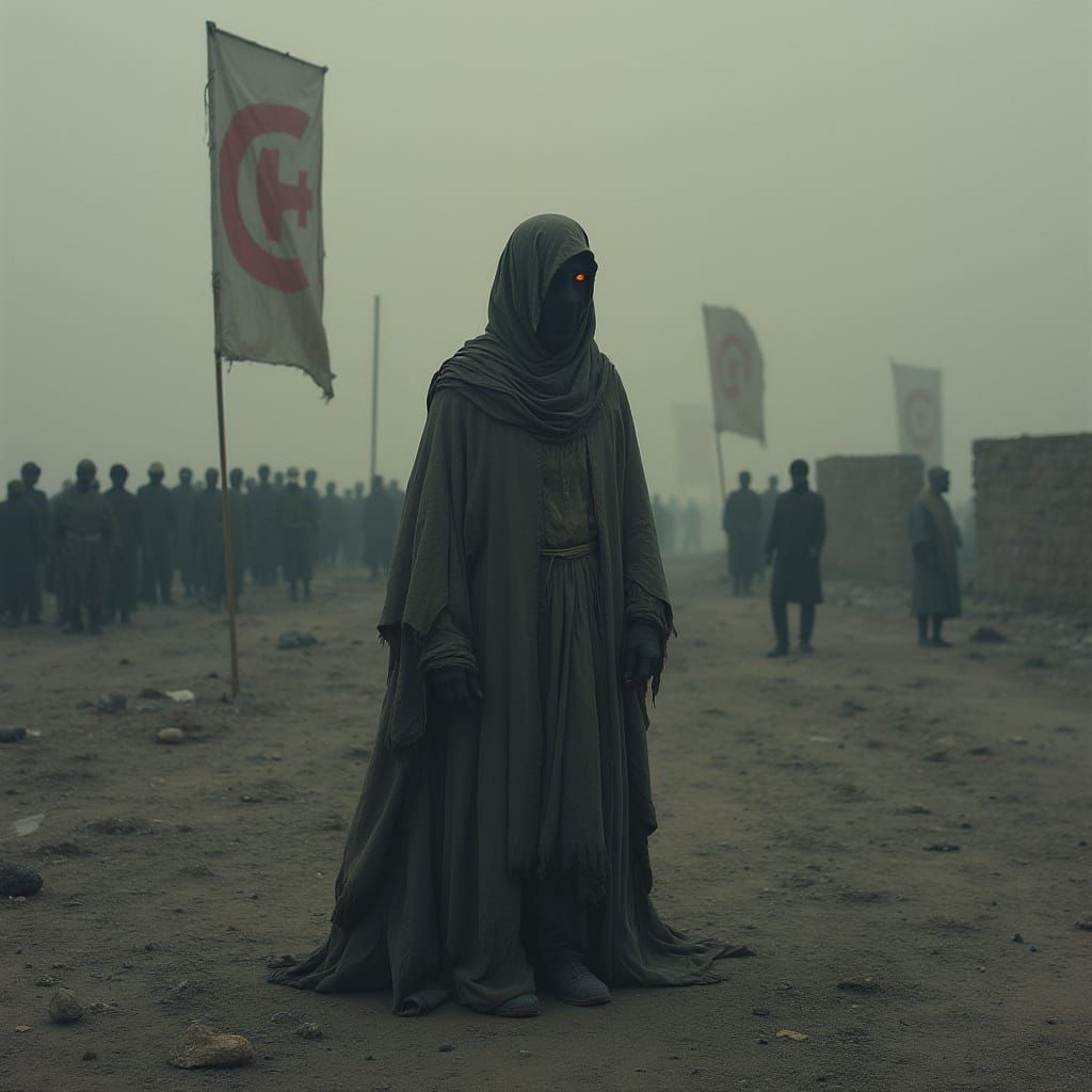 Let's Create Han - Mysterious Figure in a Barren, Post-Apoca...