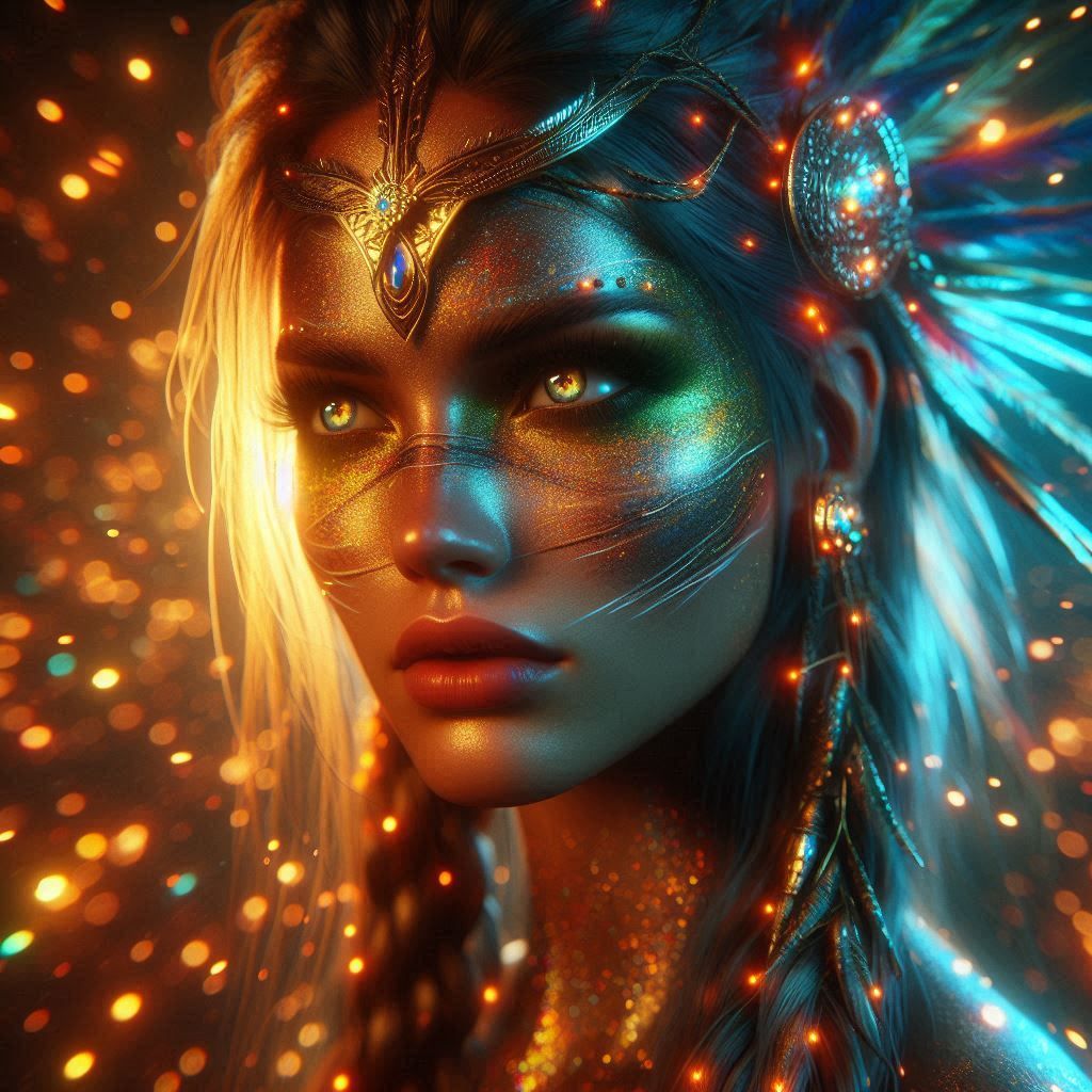 Golden Goddess Warrior