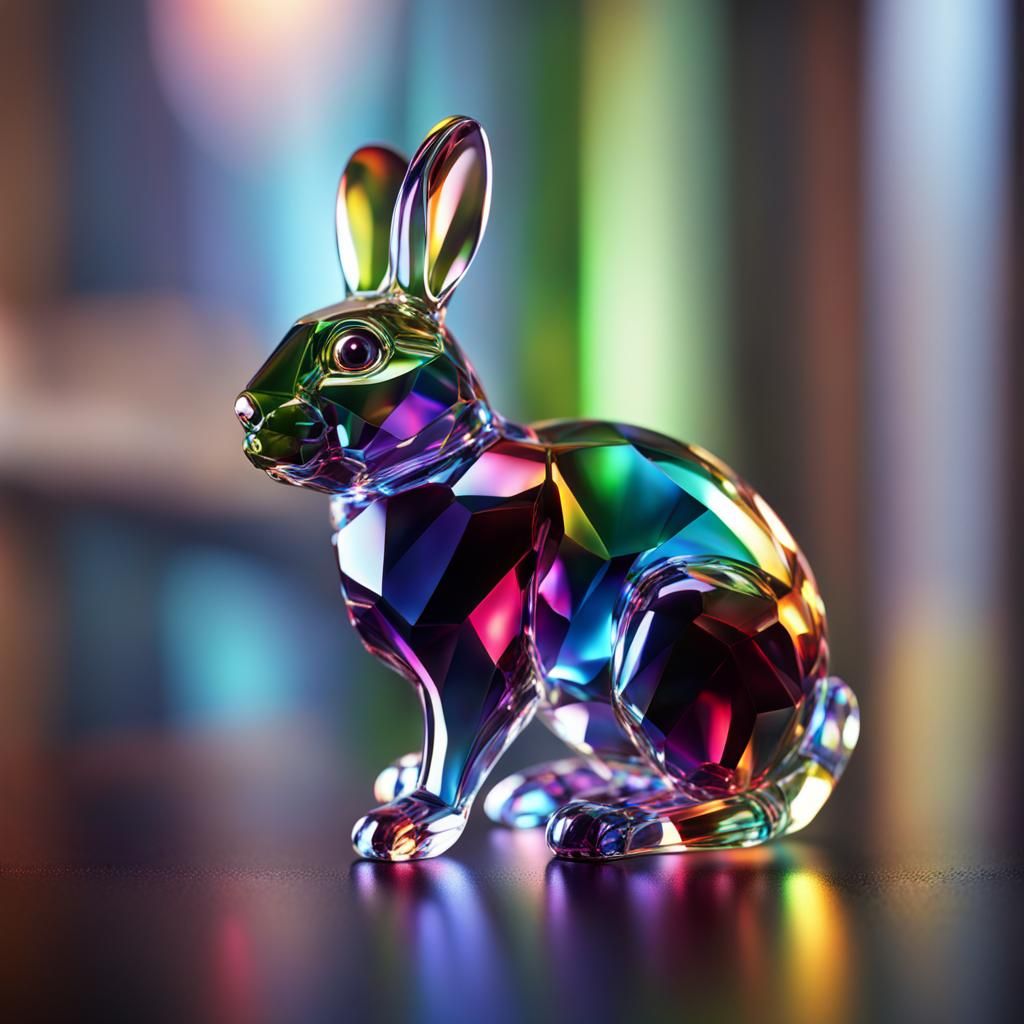 glass rabbit