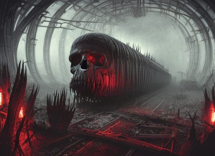 Hell Train  by @Brad Mauer