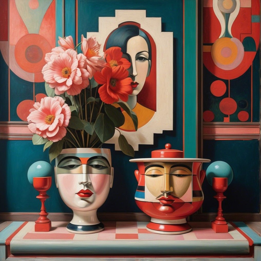 Still Life with Toilet Vase (Deluxe Kitsch Edition)