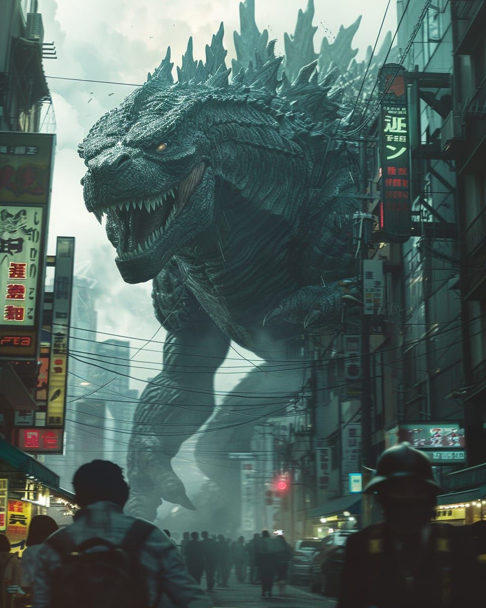 Godzilla On a Rampage