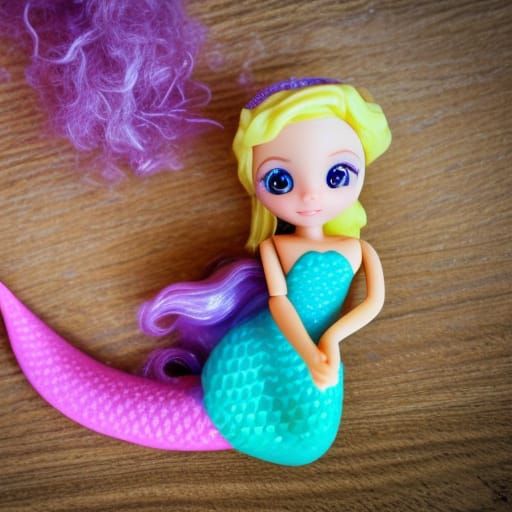Fotografía de juguetes , Mermaid, Polly Pocket