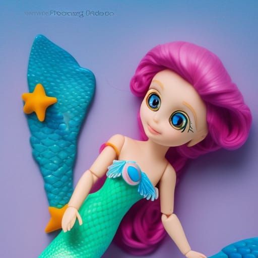 Fotografía de juguetes , Mermaid, Polly Pocket