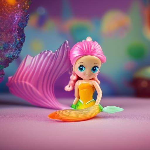 Fotografía de juguetes , Mermaid, Polly Pocket
