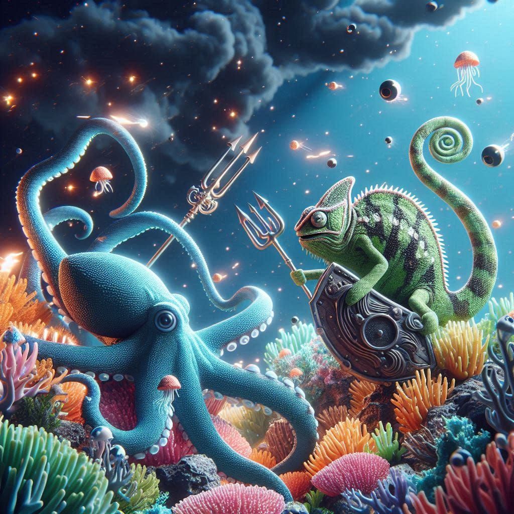 Epic Showdowns - 8. Octopus v/s Chameleon