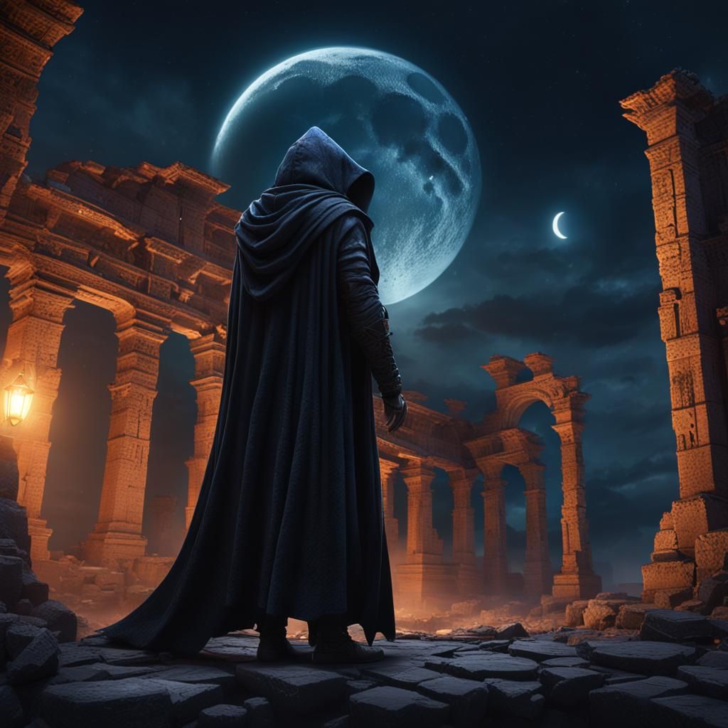 Specter among the ruins  by @Sopratutto