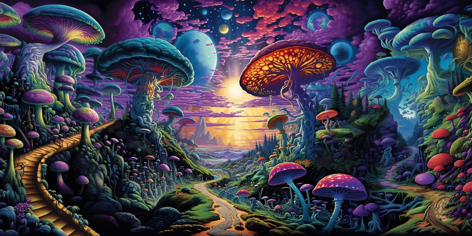 Psychedelic Landscape