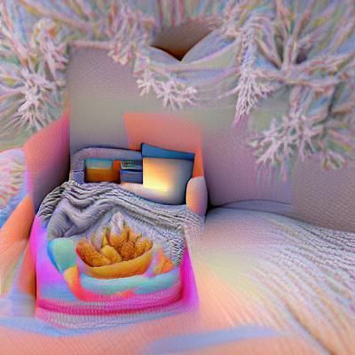 Being cozy and warm in your bed