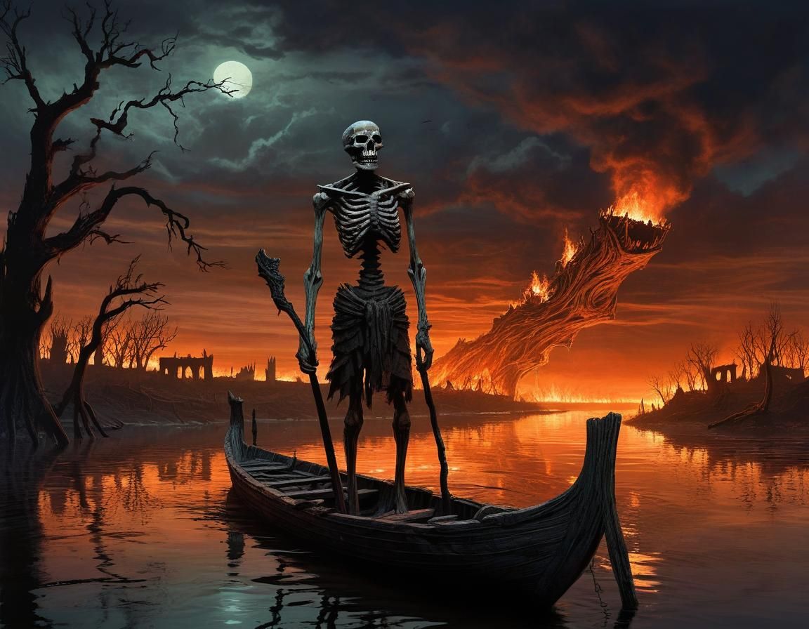 On the river Styx   by @John from Youngstown