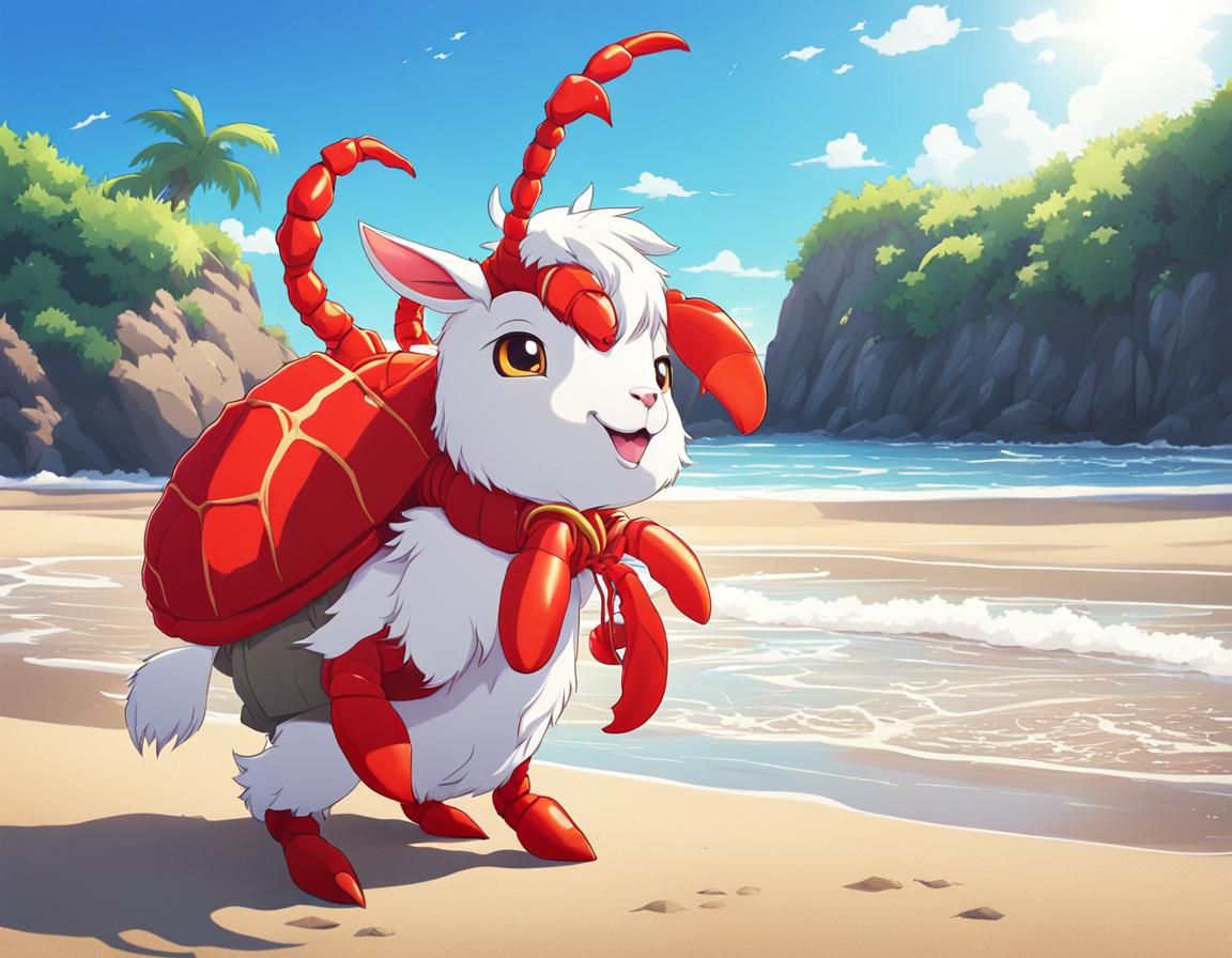 Lobster Costume - AI Generated Artwork - NightCafe Creator