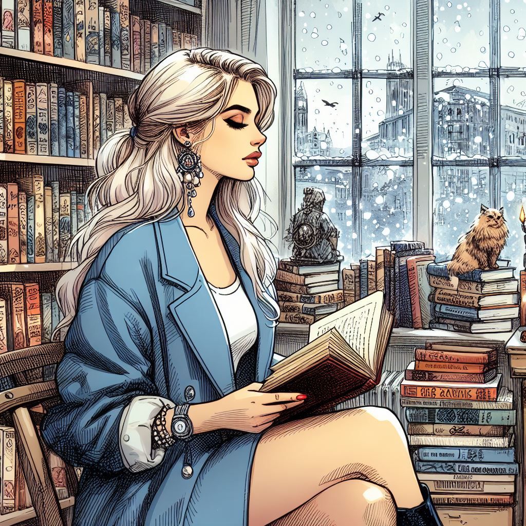 The Book, The Girl and the Bookcase - Inspirational Story (version 6)