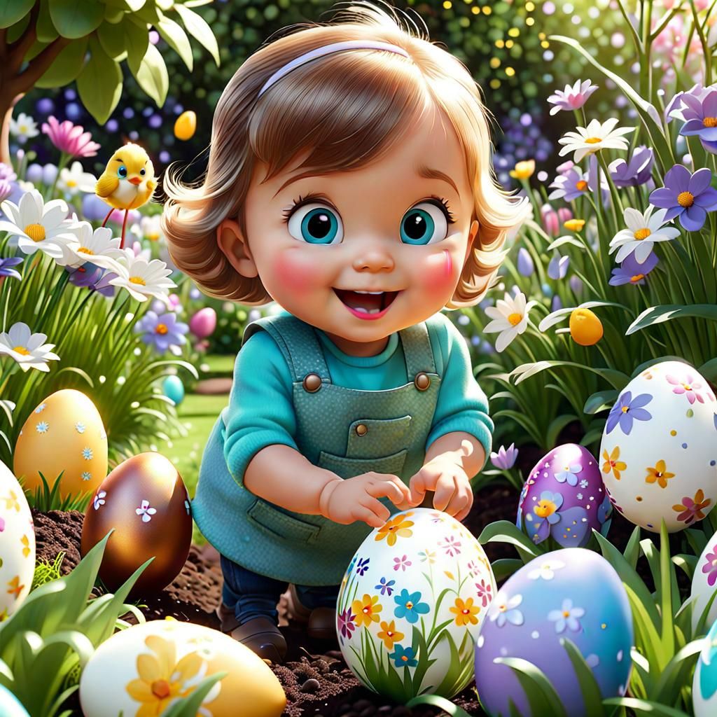 Easter Egg Hunt  by @Chirminth