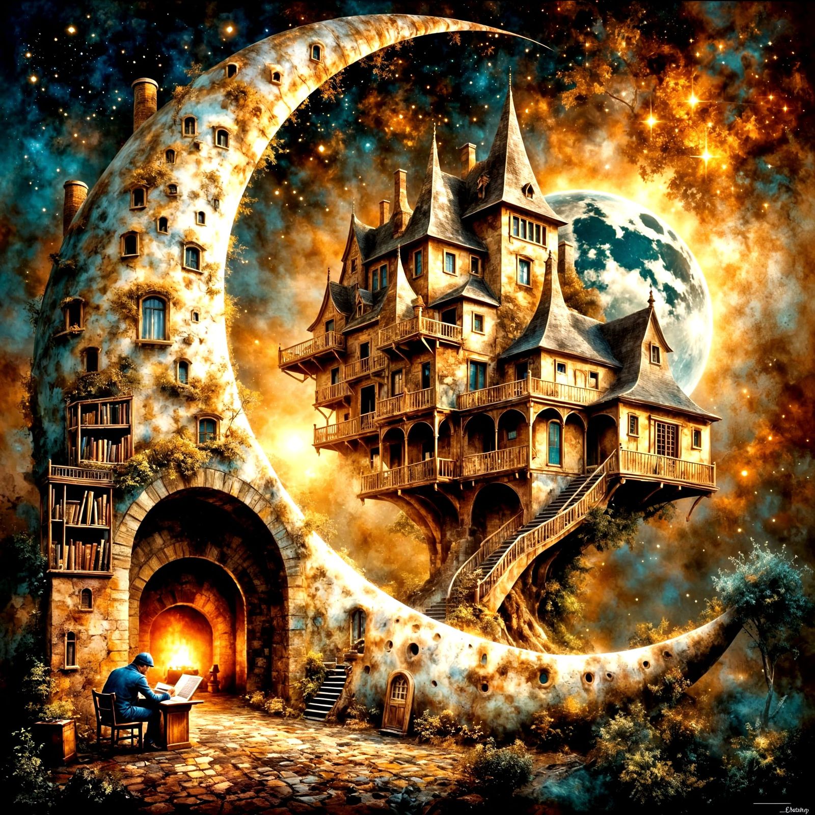 Library   by @OneMich01