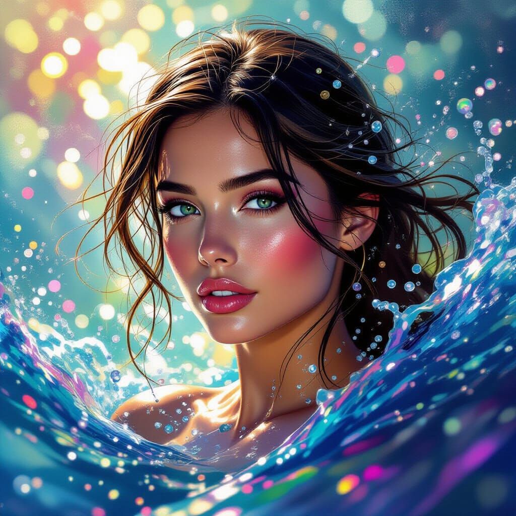 Hyperrealistic Splash Art Concept: Ethereal Atmosphere