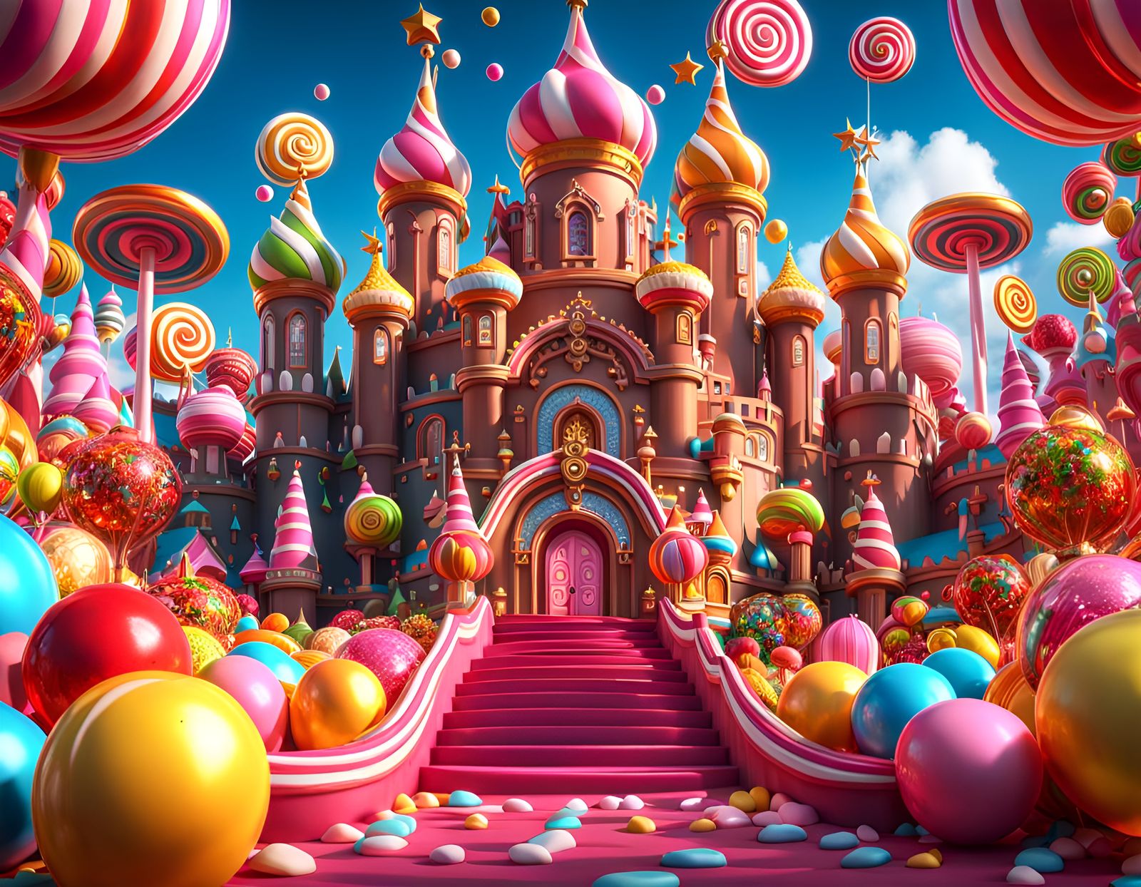 Candy Palace  by @Ruination
