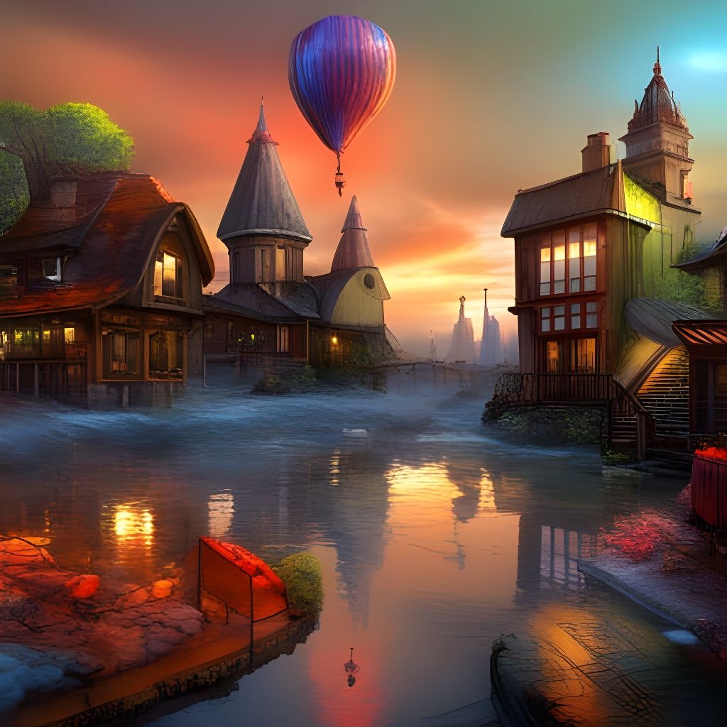 Balloon village