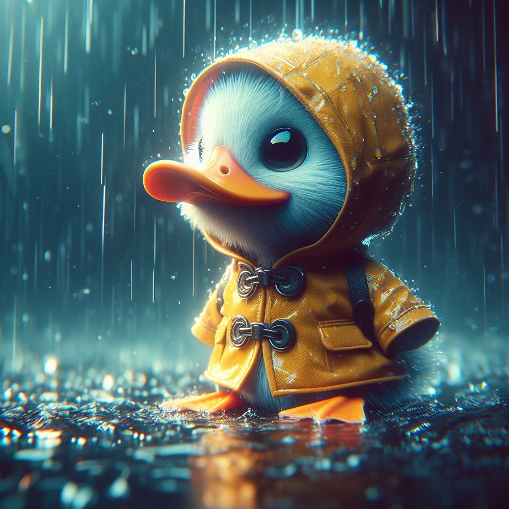 Quackin' in the Rain