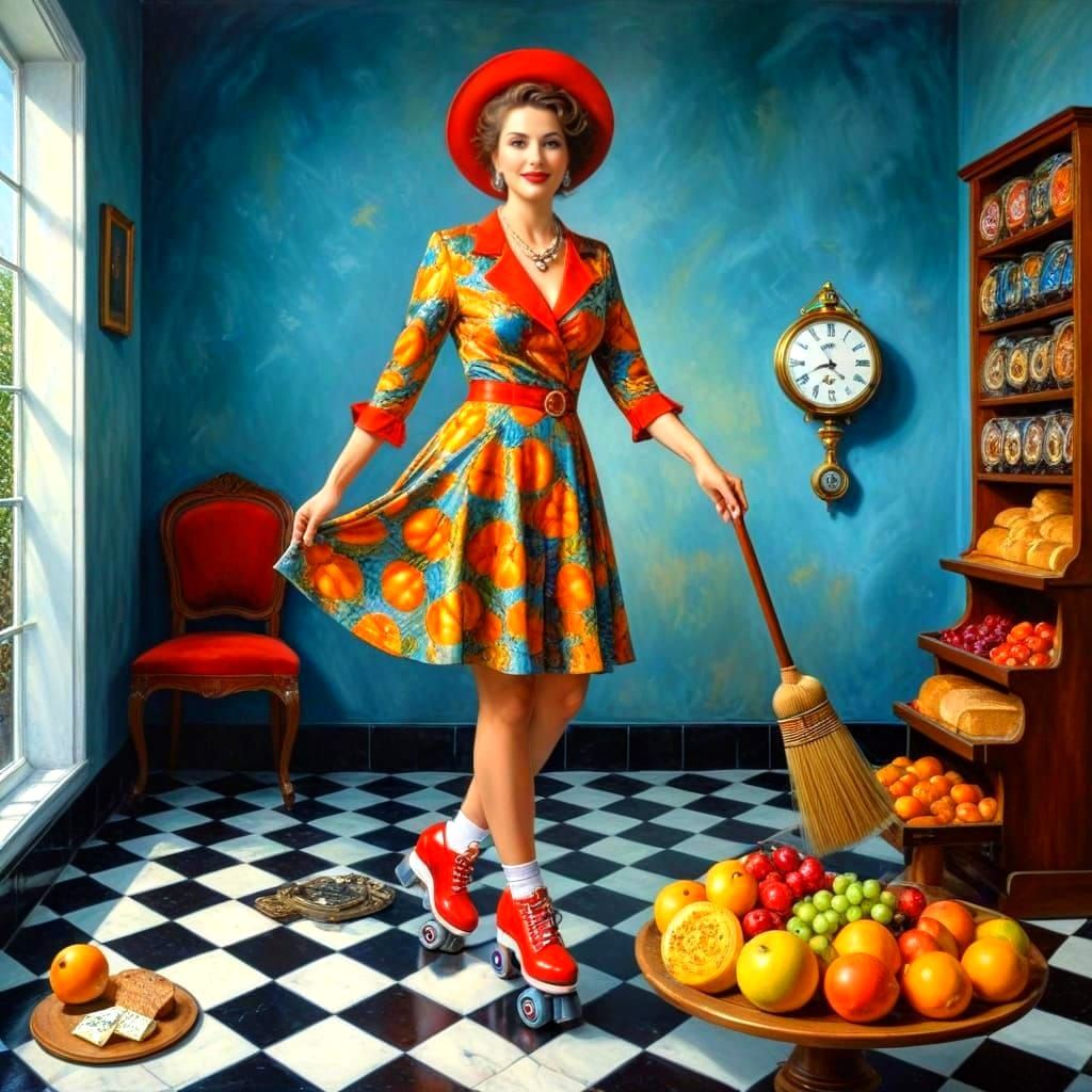 Radiant Portrait of Confident Woman with Expressive Eyes