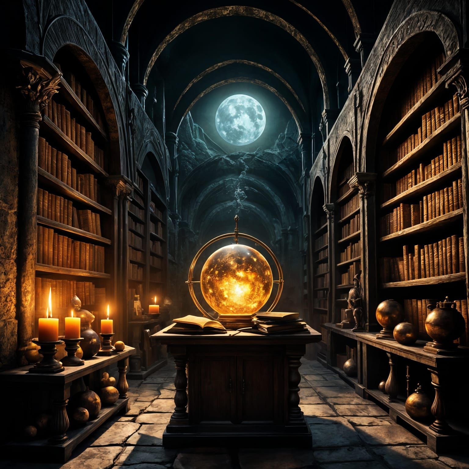 A wizards room  by @Sharon B