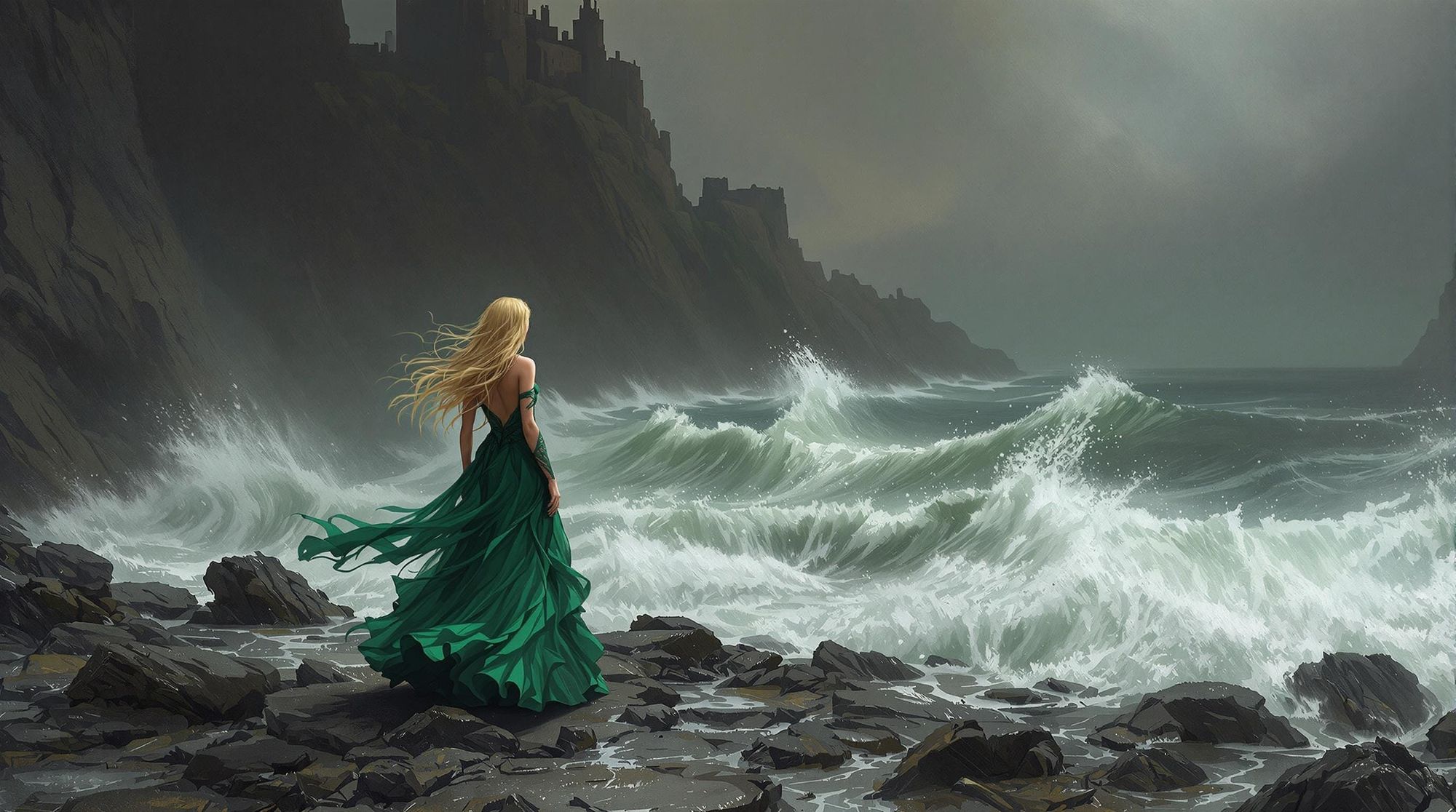 Emerald Sentinel on the Storm Coast