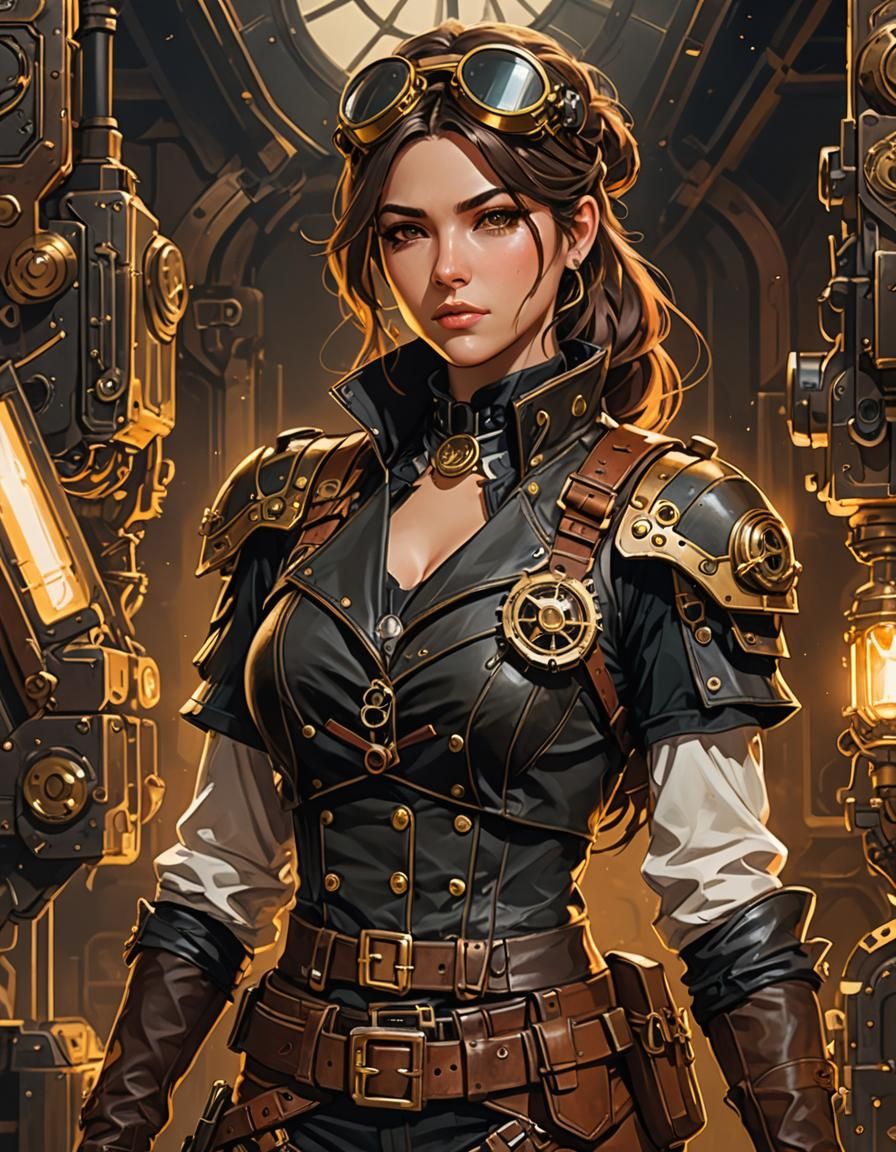 Amelia Emberforge the Renegade Hunter - AI Generated Artwork ...