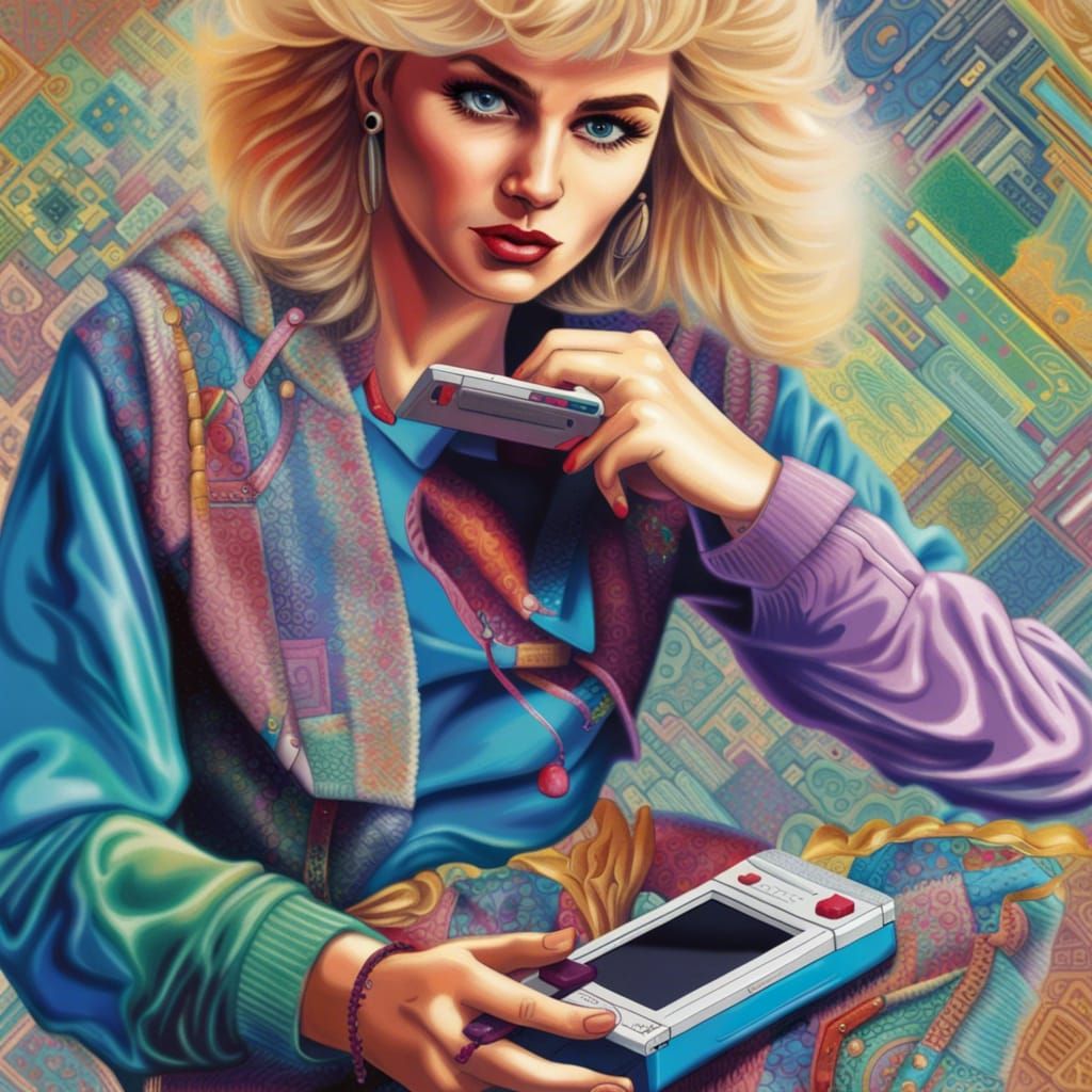 1980s Technology - AI Generated Artwork - NightCafe Creator